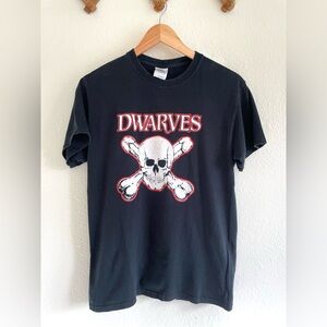 Vintage Dwarves T-Shirt Band Shirt Recognize the Dwarves Small Cotton Gildan